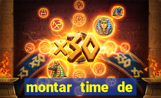 montar time de futebol site